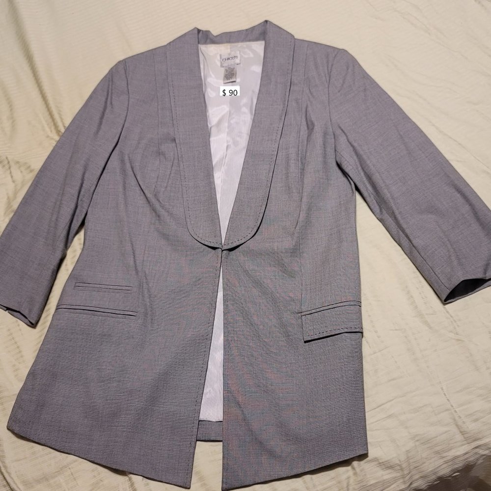 Chicos' BLAZER WITH TUXEDO COLLAR